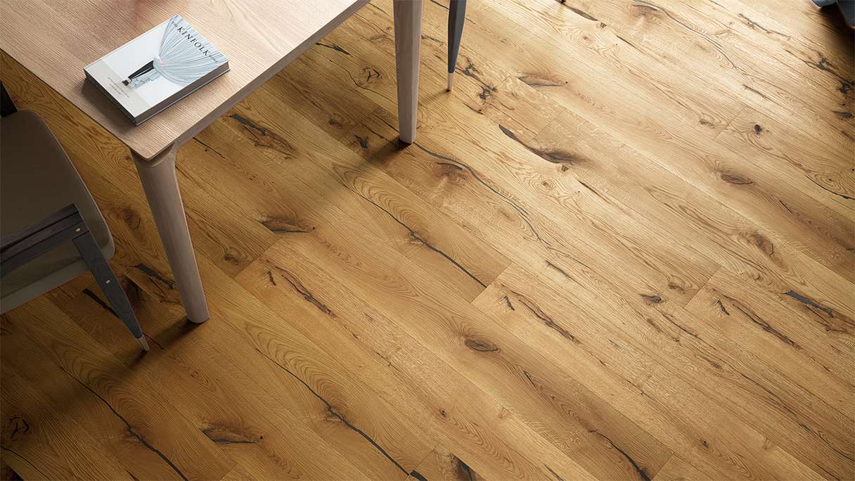 planeo Parquet - Chêne Country WILD XL 2,16m huilé naturel (MF-3450)