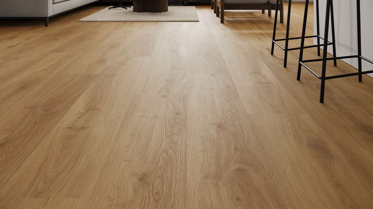 planeo Sol PVC rigide clipsable - Chêne Larisa Plancher XL de 1,82 m de long (P91206U)