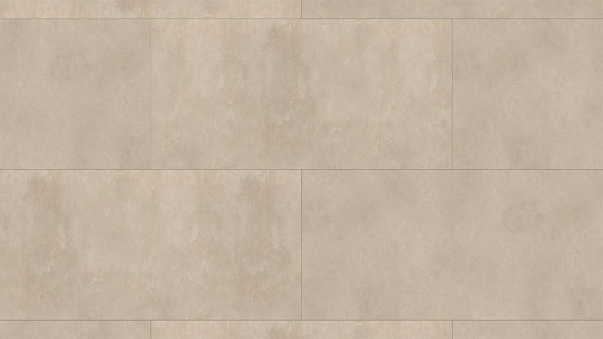 planeo Vinyle à clic rigide - Luna Beige XXL Carreau | Isolation phonique intégrée (DF-KF-994-030)