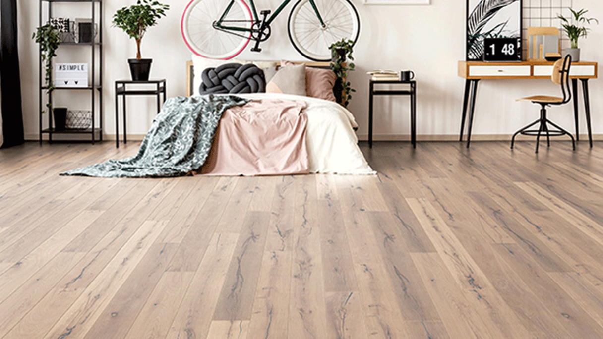 planeo Parquet - COUNTRY Chêne européen clair vif marquant (PU-000192)