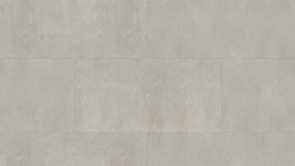 planeo Vinyle à clic rigide - Light Grey XXL carreau | Isolation phonique intégrée (DF-KF-794-030)
