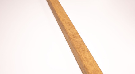 planeo WoodWall - Moulure en bois brun doré - 2.4m