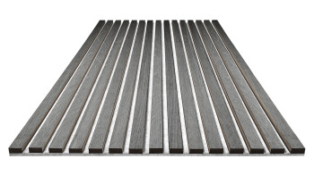 planeo Panneaux acoustiques Pro - Chêne gris - 250 x 60 cm