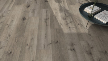 SKAVA flooring Vinyle à clic - Home Grey Oak | Isolation phonique intégrée (LO-1090)